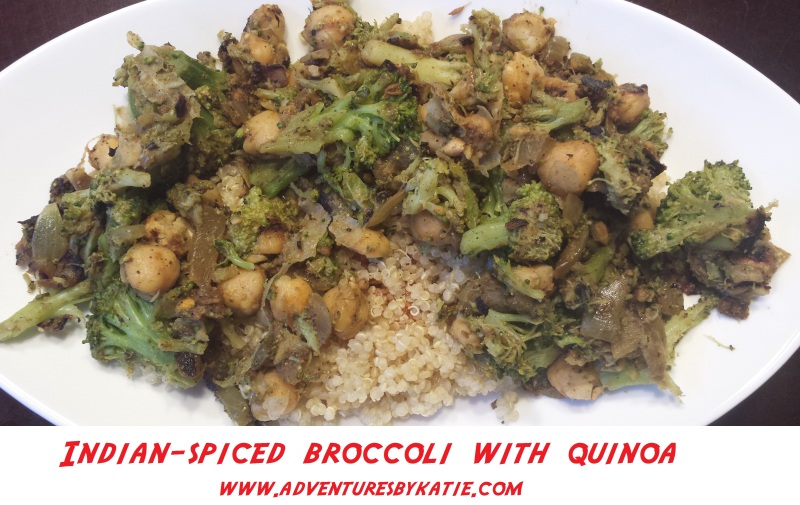 indian spiced broccoli