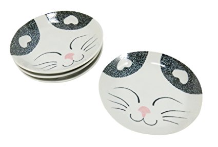 Porcelain Cat Plates