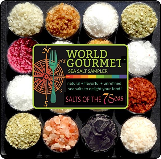 The Gourmet Sea Salt Sampler