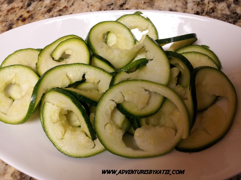 Zucchini Noodles with Creamy White Sauce