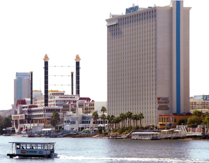 11-10-05; Laughlin, NV: Laughlin, Colorado River water taxi's. photo by Bob Brye.