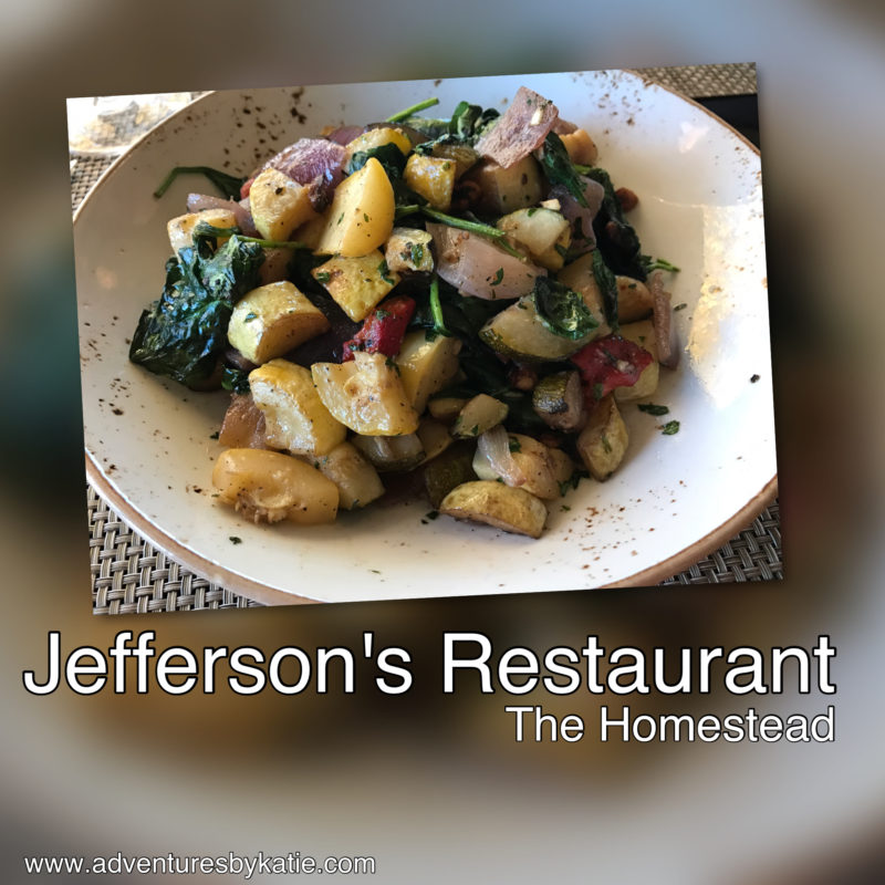 Jefferson's Restaurant at The Omni Homestead - Hot Springs, VA