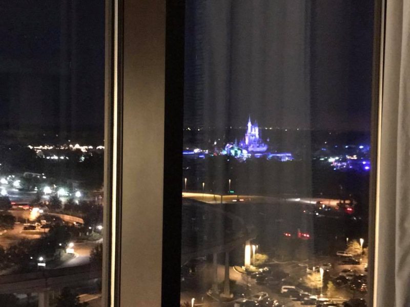View of Magic Kingdom from Bay Lake Tower