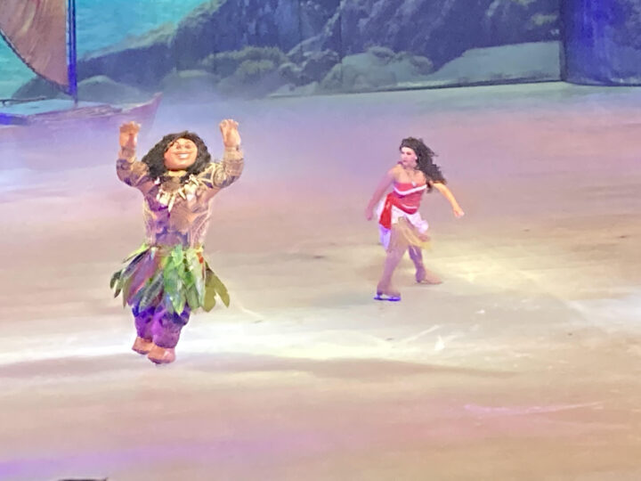 Moana and Maui