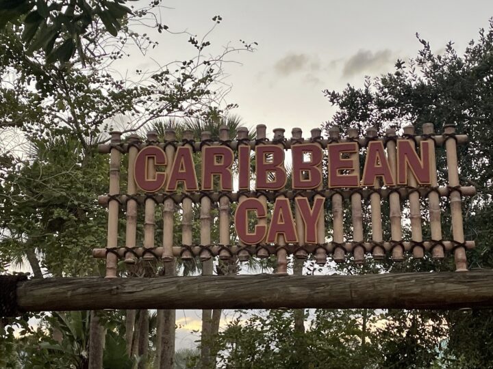 caribbean cay sign